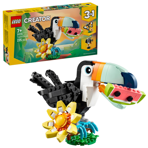 Đồ Chơi Lắp Ráp Chim Toucan - Lego Creator 31173 (225 Mảnh Ghép)