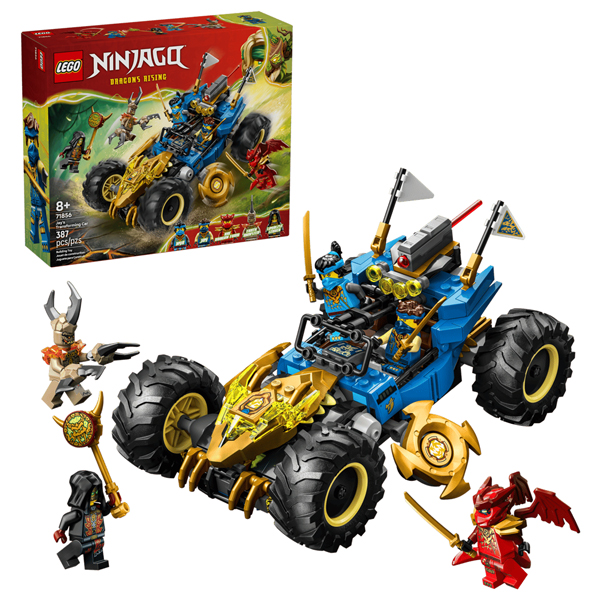 Đồ Chơi Lắp Ráp Xe Biến Hình Của Jay - Jay's Transforming Car - Lego Ninjago 71856 (735 Mảnh Ghép)