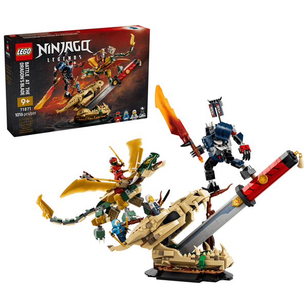 Đồ Chơi Lắp Ráp Trận Chiến Tại Thanh Long Kiếm - Battle at the Dragon's Blade - Lego Ninjago 71871 (1016  Mảnh Ghép)