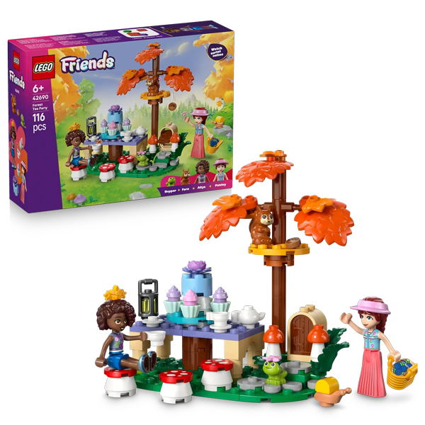 Đồ Chơi Lắp Ráp Tiệc Trà Trong Rừng - Lego Friends 42690 (116 Mảnh Ghép)
