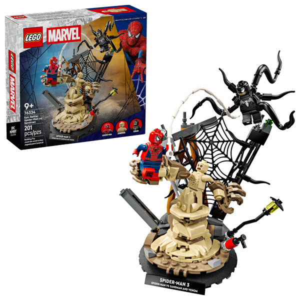 Đồ Chơi Lắp Ráp Epic Battle - Spider-Man Và Sandman - Lego Superheroes 76334 (201 Mảnh Ghép)
