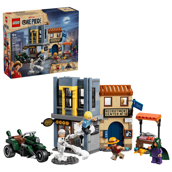Đồ Chơi Lắp Ráp Trận Quyết Đấu Với Đại Tá Smoker - Showdown With Captain Smoker - Lego One Piece 75642-LG (547 Mảnh Ghép)