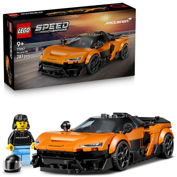 Đồ Chơi Lắp Ráp Siêu Xe McLaren W1 - Lego Speed Champions 77257 (287 Mảnh Ghép)