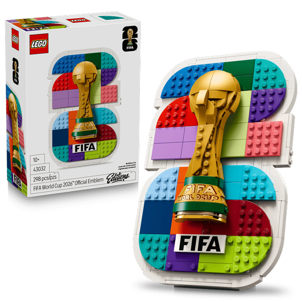 Đồ Chơi Lắp Ráp Tranh Treo Tường Biểu Tượng Fifa World Cup 2026 - Lego Editions Sports 43032 (298 Mảnh Ghép)