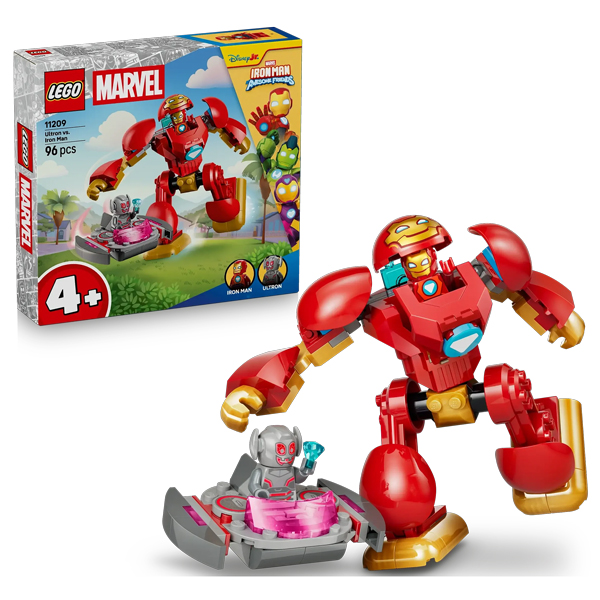 Đồ Chơi Lắp Ráp Mô Hình Ultron Và Iron Man - Lego Superheroes 11209 (96 Mảnh Ghép)