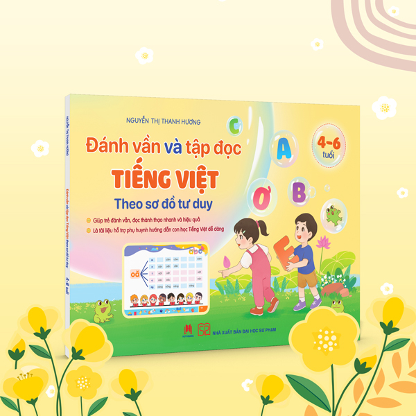 Sách Đánh Vần Và Tập Đọc Tiếng Việt Theo Sơ Đồ Tư Duy - Hương Việt