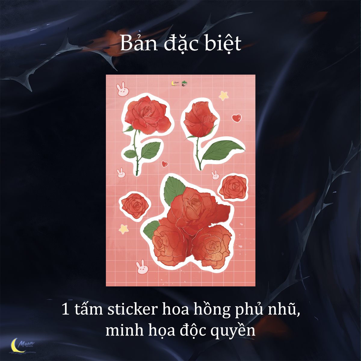 Quà Tặng Sticker - Mỹ Nam Hoa Hồng - Tập 2 - Bản Đặc Biệt