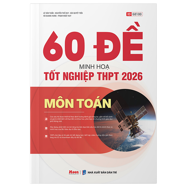 60 Đề Minh Họa Tốt Nghiệp THPT 2026 - Môn Toán