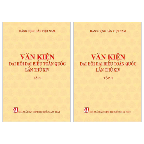 Sách Bộ Sách Văn Kiện Đại Hội Đại Biểu Toàn Quốc Lần Thứ XIV - - Chính Trị Quốc Gia Sự Thật