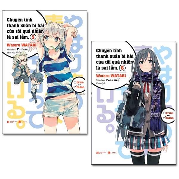 Combo Chuyện Tình Thanh Xuân Bi Hài Của Tôi Quả Nhiên Là Sai Lầm - Tập 5 + Tập 6 (Bộ 2 Tập)