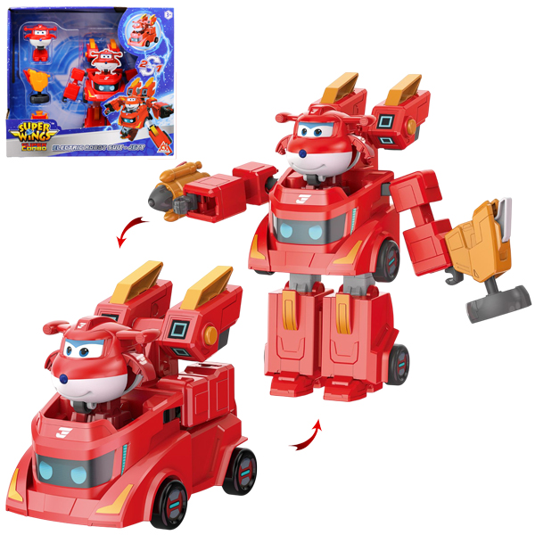Đồ Chơi Siêu Robot Biến Hình Nâng Cấp - Jett Tia Chớp - Super Wings EU790311