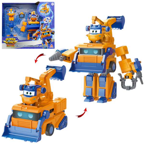 Đồ Chơi Siêu Robot Biến Hình Nâng Cấp - Marty Mạnh Mẽ - Super Wings EU790313