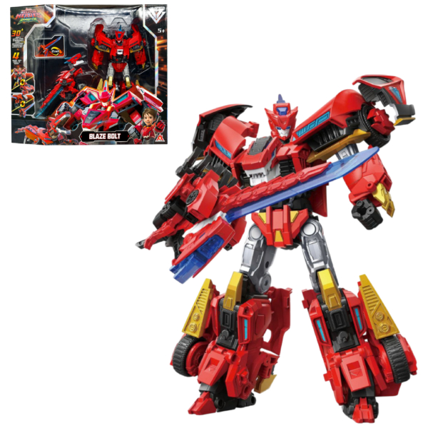 Đồ Chơi Siêu Robot Biến Hình Blaze Bolt Tia Chớp - Dinoster Eu583821