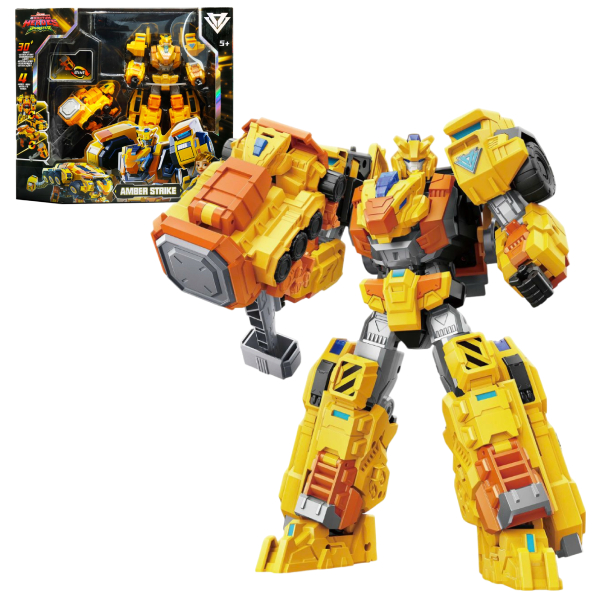 Đồ Chơi Siêu Robot Biến Hình Amber Strike Lôi Kích - Dinoster EU583822