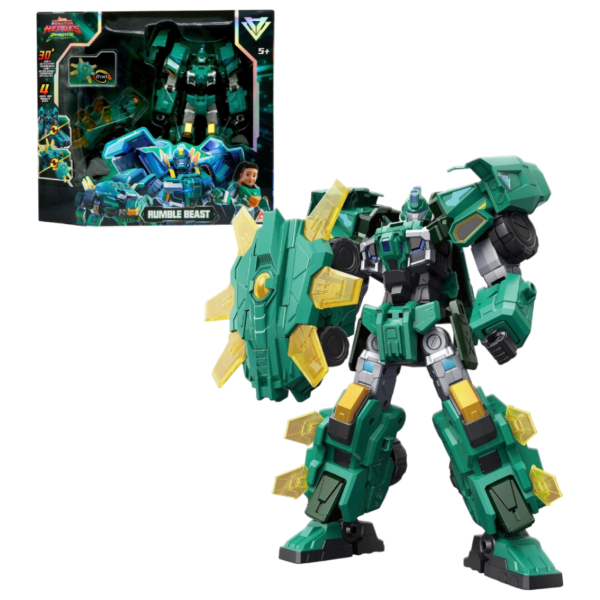 Đồ Chơi Siêu Robot Biến Hình Rumble Beast Địa Chấn - Dinoster EU583823