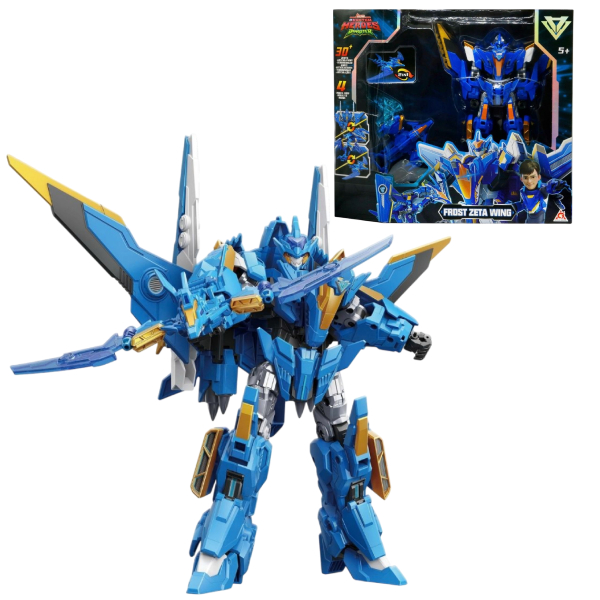 Đồ Chơi Siêu Robot Biến Hình Frost Zeta Wing Băng Giá - Dinoster EU583824