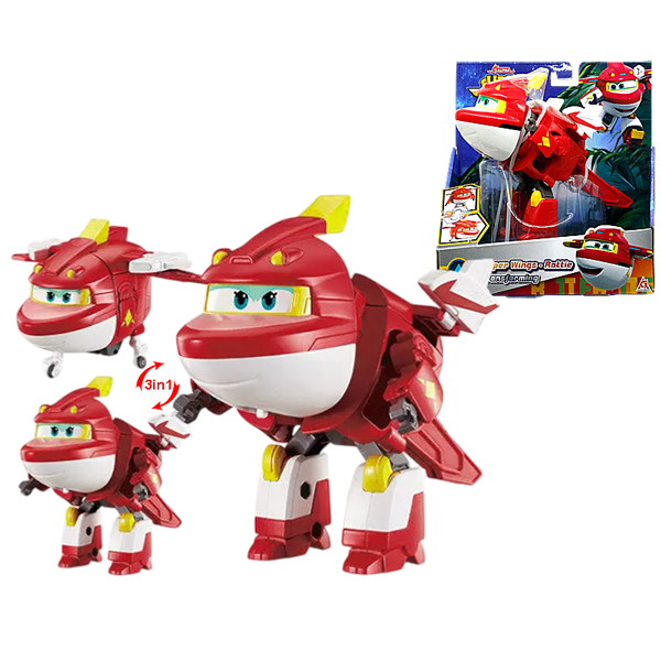 Đồ Chơi Robot Biến Hình Cỡ Lớn Rattie Thần Tốc  - Superwings EU790251