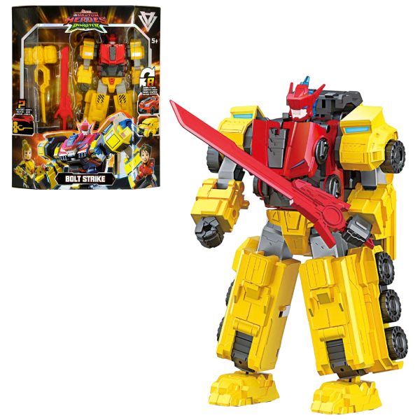 Đồ Chơi Robot Biến Hình Kết Hợp Bolt Strike Thần Tốc - Dinoster EU583811