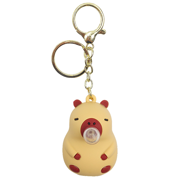 [Phiên chợ sách cũ] Móc Đeo Nhựa Dẻo Co Giãn Capybara - WanLongDa WZY121