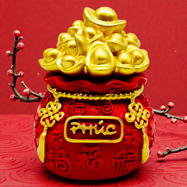 Hũ Vàng Tài Lộc - FD13 - Chữ Phúc