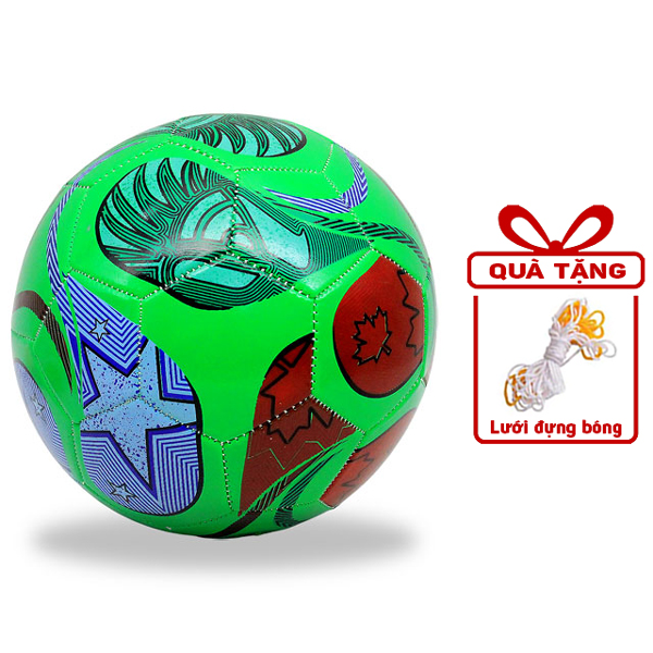 Banh Bóng Đá Size 5 - Kèm Lưới Đựng Bóng - WanLongDa HM01 - Mẫu 1