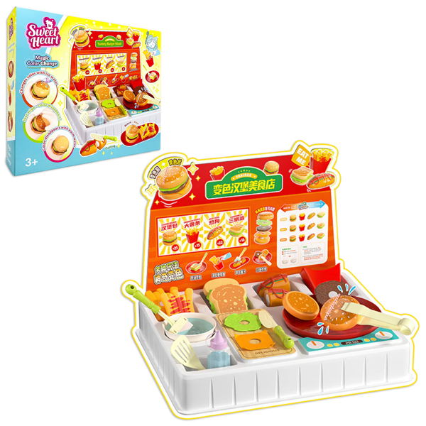 Đồ Chơi Thức Ăn Đổi Màu - Thức Ăn Nhanh - Sweet Heart B1019