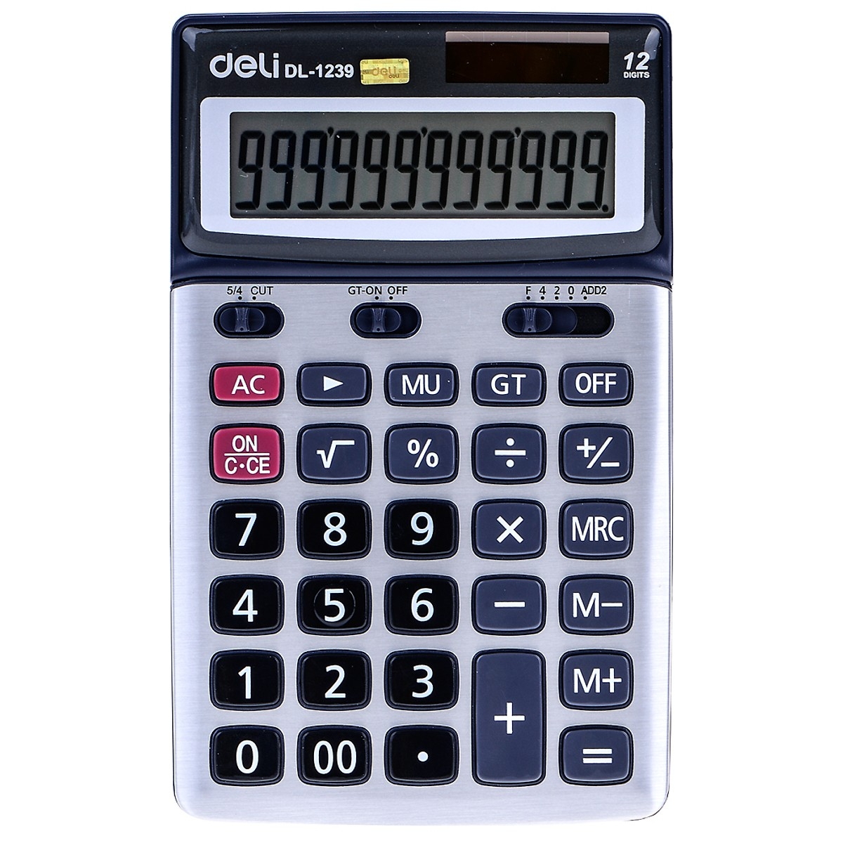 Máy Tính 12 Số - Deli 1239