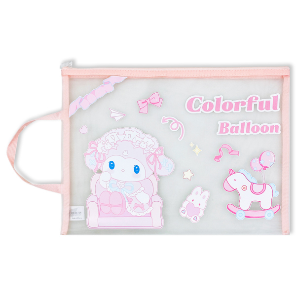 Túi Lưới A4 - kinhshion KT41051-A4 - Sugar Balloon