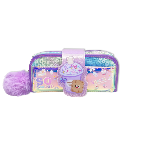 Bóp Viết Vải So Sweet - Yescholar 9314 - Màu Tím