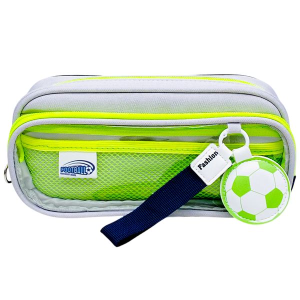 Bóp Viết Vải Thể Thao Football - Yescholar 9405 - Màu Xanh Lá
