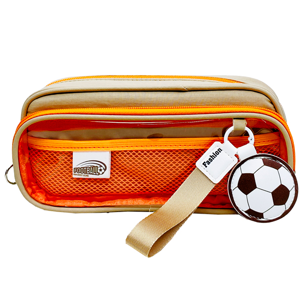 Bóp Viết Vải Thể Thao Football - Yescholar 9405 - Màu Cam