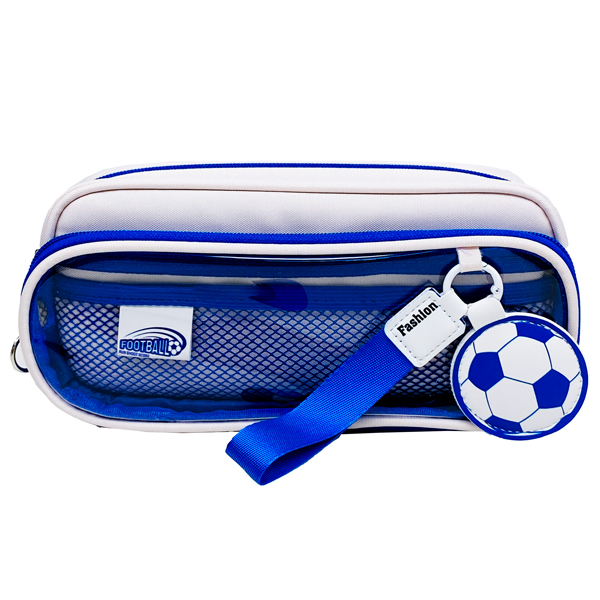 Bóp Viết Vải Thể Thao Football - Yescholar 9405 - Màu Xanh Dương