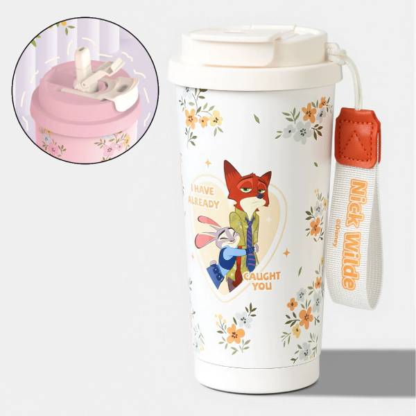 Ly Giữ Nhiệt Cáo Nick 520 ml - Zhongshan D-2071N - Màu Trắng
