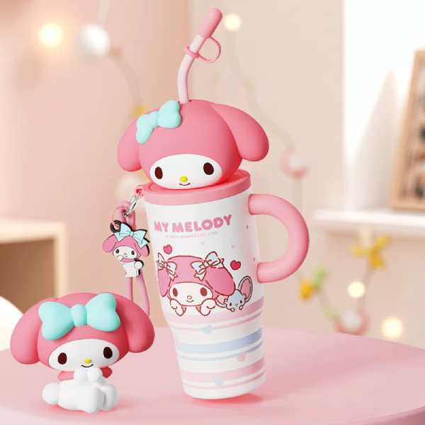 Ly Giữ Nhiệt My Melody 580 ml - Zhongshan 3533 - Màu Trắng Hồng