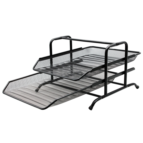 Khay Đựng Hồ Sơ 2 Tầng Toppoint - HY62002A - Màu Đen