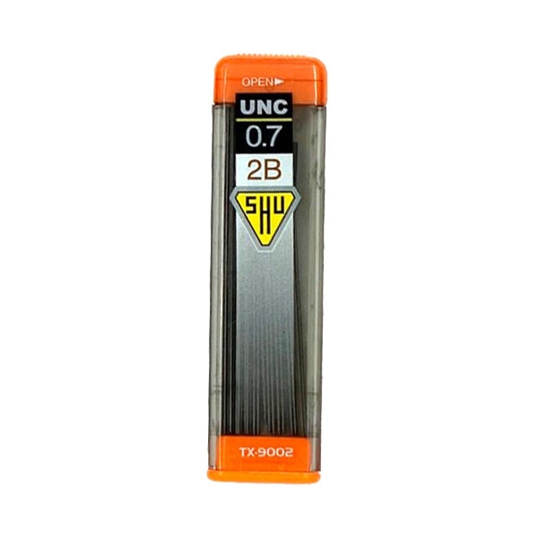 Ruột Chì 2B 0.7 mm UNC TX-9002 (Mẫu Bao Bì Giao Ngẫu Nhiên)