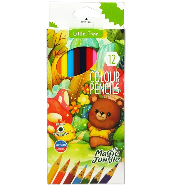 Bút Chì Màu Little Tree 12 Màu QN511204-E