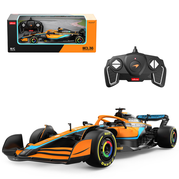 Đồ Chơi Mô Hình Xe Điều Khiển McLaren F1 Mcl36 1:18 - Rastar R93300 - Màu Cam