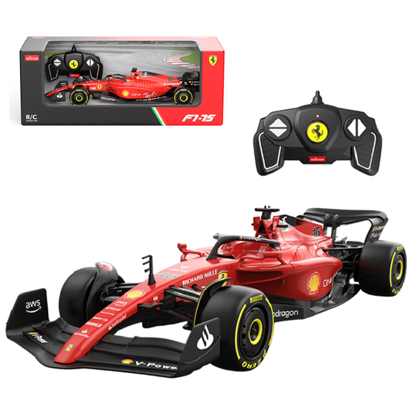 Đồ Chơi Mô Hình Xe Điều Khiển Ferrari F1-75 1:18 - Rastar R93400/RED