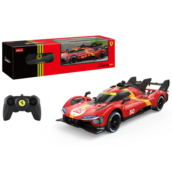 Đồ Chơi Mô Hình Xe Điều Khiển 1:24 Ferrari 499P - Rastar R10370/RED - Màu Đỏ