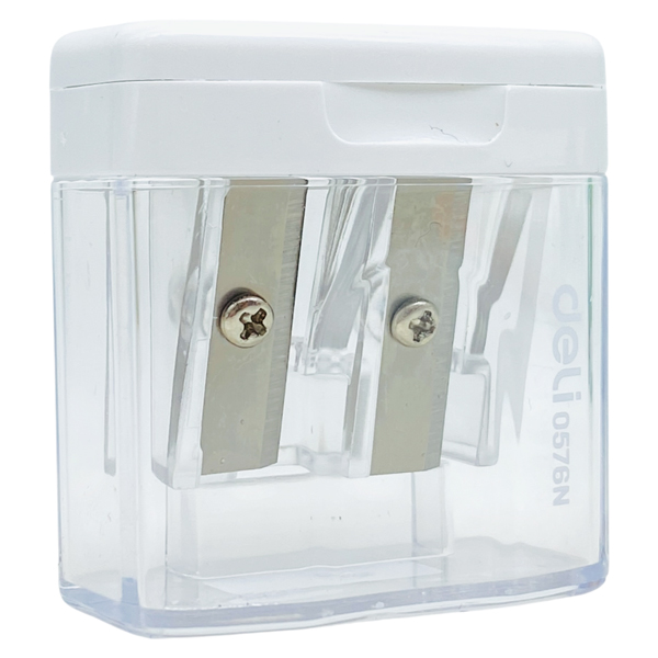 Chuốt Chì 2 Lỗ φ6.9-8 mm - Deli E0576N - Màu Trắng