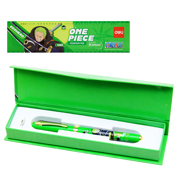 Bút Máy One Piece - 1 Bút + 1 Ngòi - Deli CQ860O - Zoro