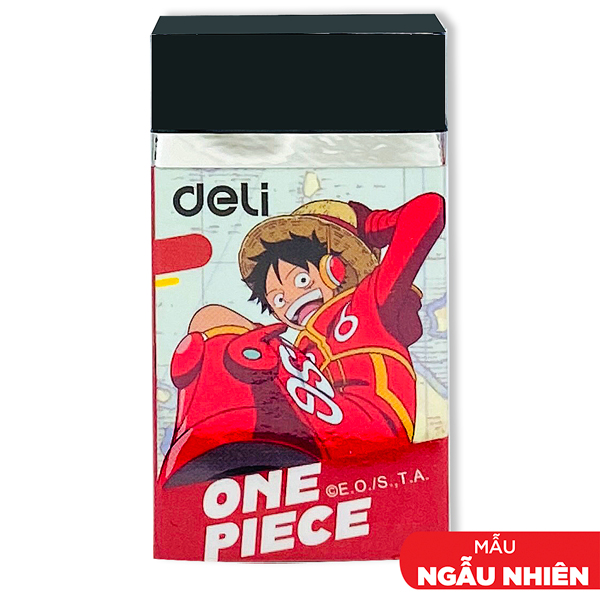 Gôm Tẩy One Piece - Deli H230 - Màu Đen