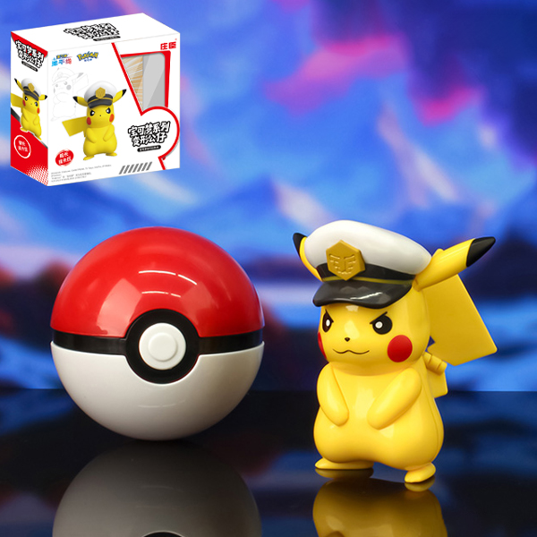 Đồ Chơi Lắp Ráp Bóng Pokemon Biến Hình - Captain Pikachu - Pokemon Toys ZC9015E