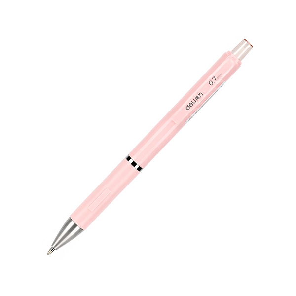 Bút Chì Bấm 0.7mm - Deli S348-HO-01 - Màu Hồng