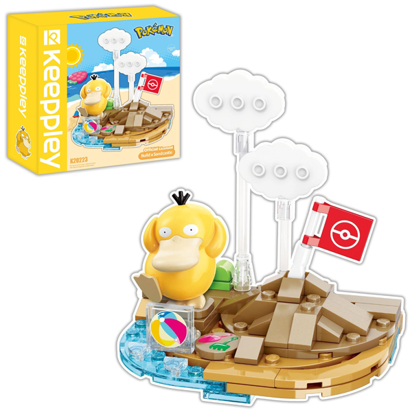 Đồ Chơi Lắp Ráp Pokémon - Build A Sandcastle - Keepplay K20223 (325 Mảnh Ghép)
