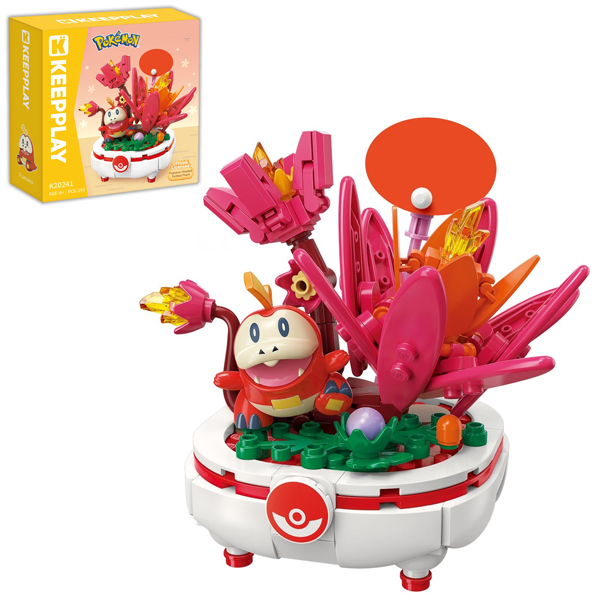 Đồ Chơi Lắp Ráp Pokémon - Bonsai Series Fuecoco - Keepplay K20241 (192 Mảnh Ghép)