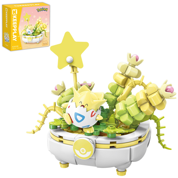 Đồ Chơi Lắp Ráp Pokémon - Bonsai Series Togepi - Keepplay K20238 (192 Mảnh Ghép)