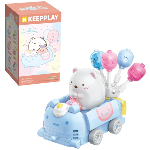 Đồ Chơi Lắp Ráp Sumikko Balloon Car - Keepplay 77021-1 (126 Mảnh Ghép)