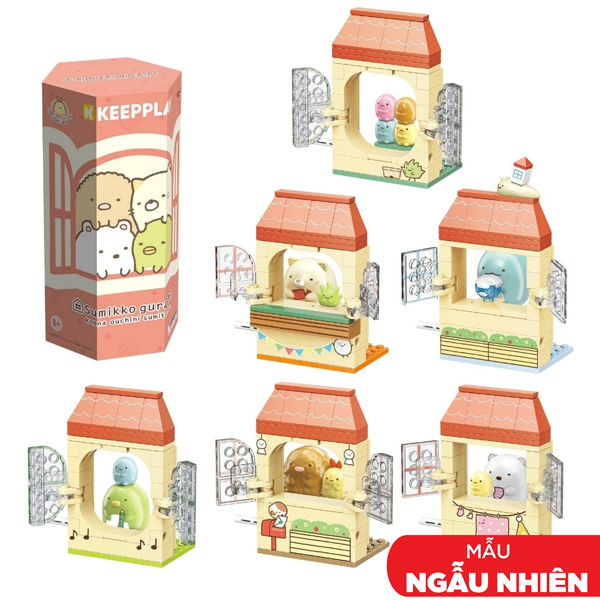 Đồ Chơi Lắp Ráp Sumikko Window Sill - Keepplay 77020 (Sản Phẩm Bên Trong Là Ngẫu Nhiên)